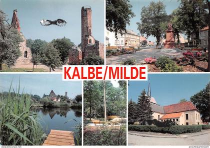 Kalbe/Milde Mehrbildkarte Fotoabzug ngl #174.404