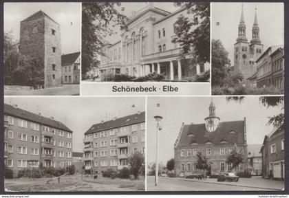 Schönebeck - Elbe, 5 Bilderkarte