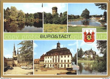 Burgstaedt Sachsen Karl Liebknecht Hain Aussichtsturm Taurastein Freibad Saigert