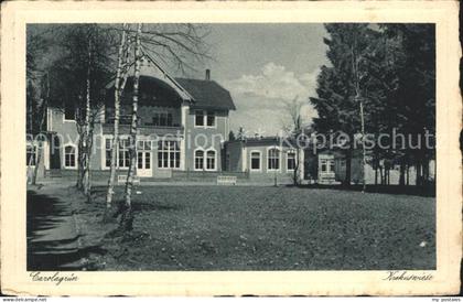 Carolagruen Schoenheide Erzgebirge Heilstaette Krokuswiese