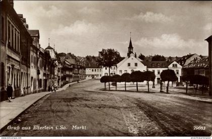 CPA Elterlein im Erzgebirge, Markt