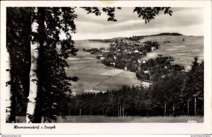CPA Hermannsdorf Elterlein im Erzgebirge, Panorama