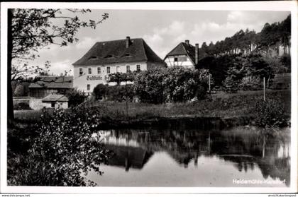 CPA Karsdorf Rabenau im Erzgebirge, Gaststätte Heidemühle, Inh. Karl Schenk