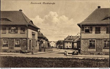 CPA Lautawerk Lauta in Sachsen, Marktstraße