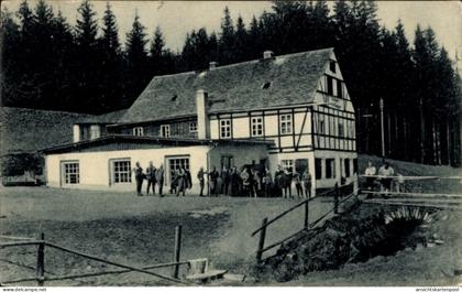 CPA Neudorf Sehmatal im Erzgebirge, Gasthaus Vierenstraße