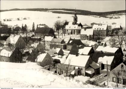 CPA Neudorf Sehmatal im Erzgebirge, Gesamtansicht, Winter