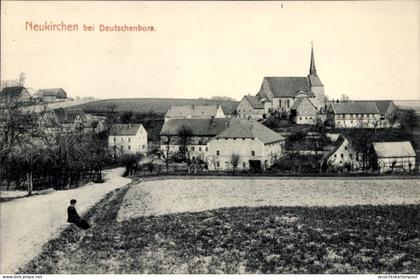 CPA Neukirchen bei Deutschenbora Reinsberg in Sachsen, Gesamtansicht