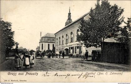 CPA Prausnitz Hirschstein, Gasthof