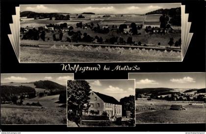 CPA Wolfsgrund Dorfchemnitz Erzgebirge, Panorama