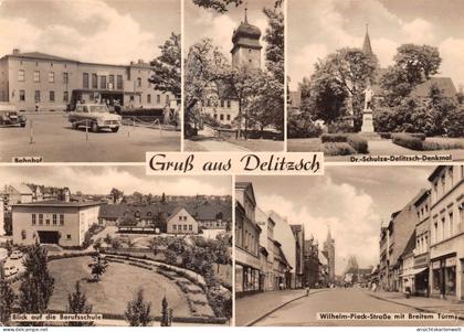 Delitzsch Mehrbildkarte gl1970 #187.210