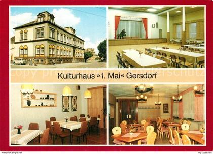 Gersdorf Hohenstein-Ernstthal Kulturhaus 1. Mai Saal Restaurant