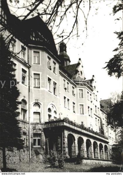 Hohwald Sachsen Bezirksklinik fuer Rehabilitation