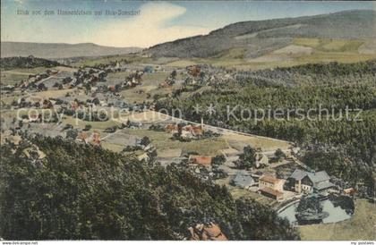 Jonsdorf Blick vom Nonnenfelsen auf Neu Jonsdorf