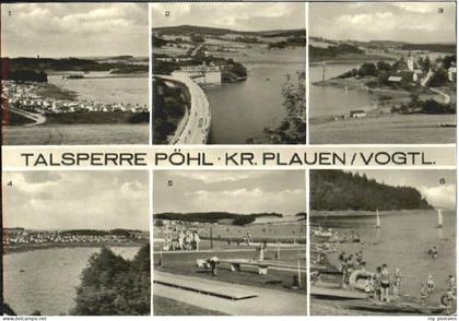 Poehl Vogtland Talsperre Poehl  x 1970