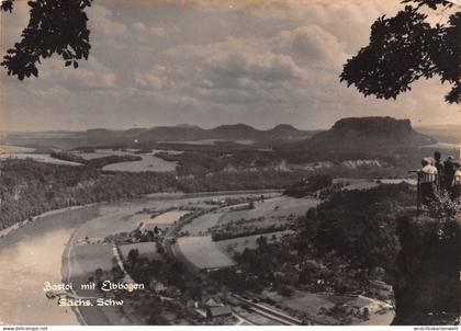 Sächs. Schweiz Bastei mit Elbbogen gl #191.369