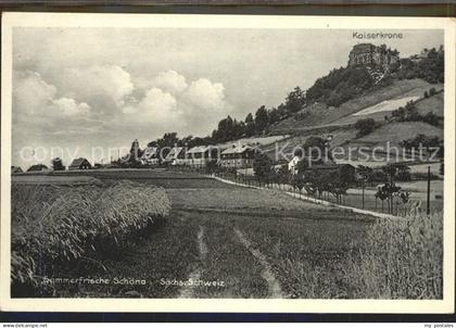 Schoena Elbe mit Kaiserkrone