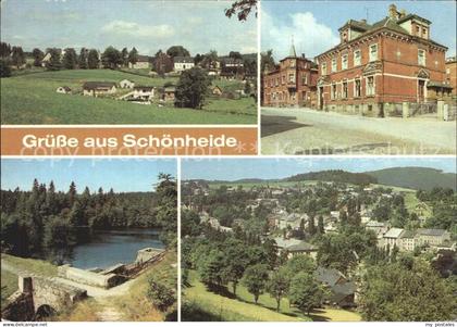 Schoenheide Erzgebirge Ernst-Thaelmann-Strasse Stausee