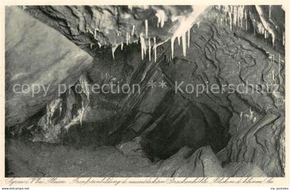 Syrau Vogtland Tropfsteinbildung in der Drachenhoehle