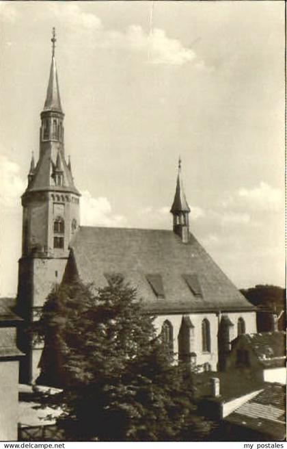 Waldenburg Sachsen Waldenburg a. Mulde Kirche x 1962