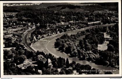 CPA Mettlach im Kreis Merzig Wadern Saarland, Fliegeraufnahme