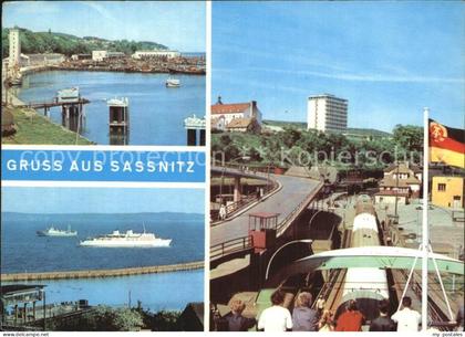 Sassnitz Ostseebad Ruegen Fischereihafen MS Sassnitz