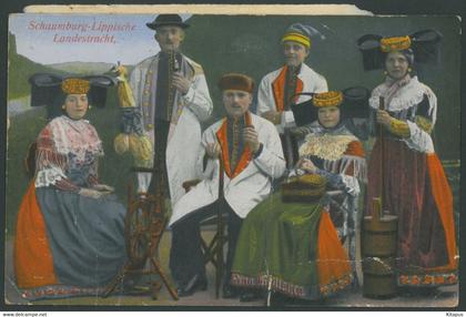 SCHAUMBURG-LIPPISCHE vintage postcard Germany