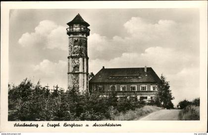 Scheibenberg Berghaus Aussichtsturm