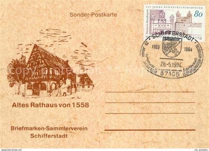 Schifferstadt Altes Rathaus Sonderpostkarte