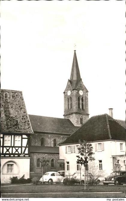 Schifferstadt Rathausplatz Kirche