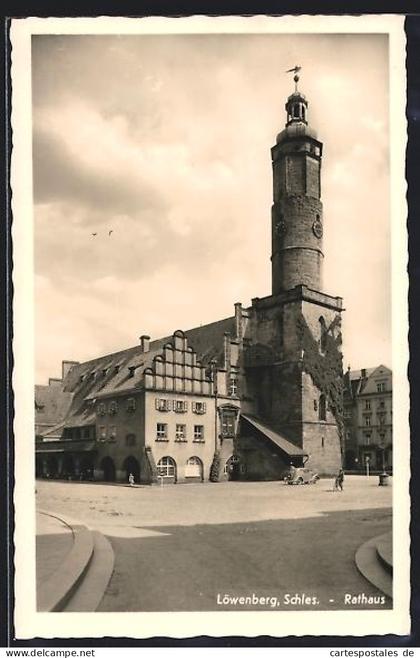 AK Löwenberg /Schles., Das Rathaus