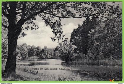 voyo SZCZODRE (SIBYLLENORT i. Schl.) Partie im Schlosspark 1908 Unused
