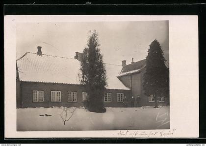 AK Schönwalde / Holst., Haus im Winter
