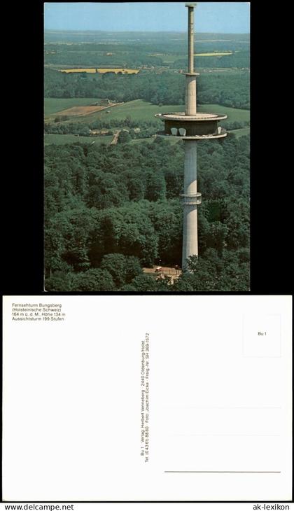 Ansichtskarte Schönwalde am Bungsberg Fernsehturm Luftbild 1968