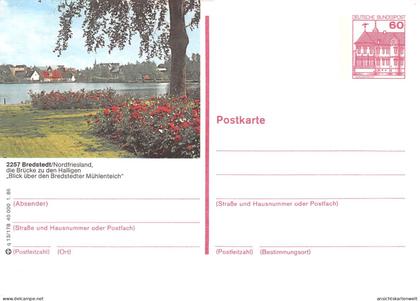 Bredstedt Postkarte P 138 ngl #175.291