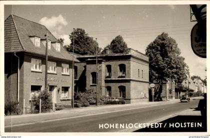 CPA Hohenlockstedt Lockstedt in Holstein, Holstein, Straßenansicht, Häuser,