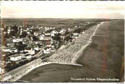 Dahme Ostseebad Dahme Fliegeraufnahme x 1966