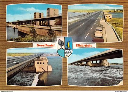 Geesthacht Elbbrücke Mehrbildkarte ngl #175.016