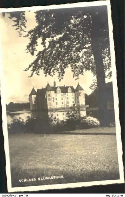 Gluecksburg Ostseebad Schloss Gluecksburg  ungelaufen ca. 1930