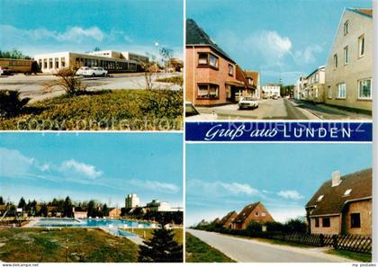 Lunden Holstein Schule Freibad Ortspartien