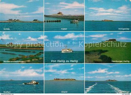 Pellworm Halligen der Nordsee Faehre