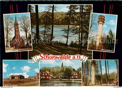 Schoenwalde Bungsberg Kirche Fernmeldeturm NDR Funkhaus Jugendherberge Waldparti