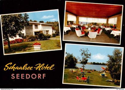 Seedorf Schaalsee Liegewiese Schaalsee Hotel Gastraum