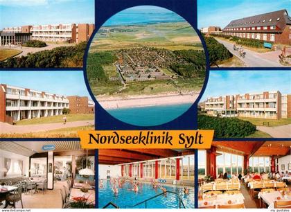 Westerland Sylt Nordseeklinik Sylt Teilansichten Gastraeume Hallenbad