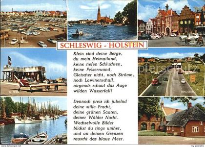 Schleswig Holstein Rendsburg Hafen Schleswig