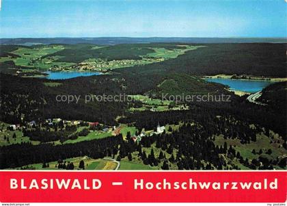 Blasiwald Schluchsee Hochschwarzwald BW Hochschwarzwald Luftaufnahme Titisee Kir