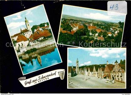 Schwandorf Panorama Stadtansicht