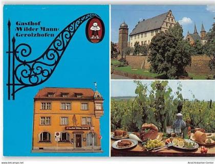 39113755 - Gerolzhofen. Gasthof Wilder Mann ungelaufen  Gute Erhaltung.