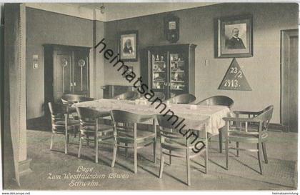 Schwelm - Loge Zum Westfälischen Löwen - Innenansicht
