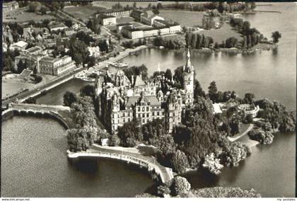 Schwerin Mecklenburg Schwerin Schloss Fliegeraufnahme