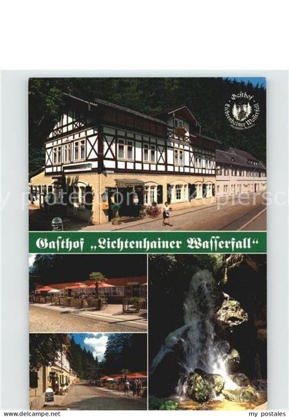 Lichtenhain Sebnitz Gasthaus Lichtenhainer Wasserfall